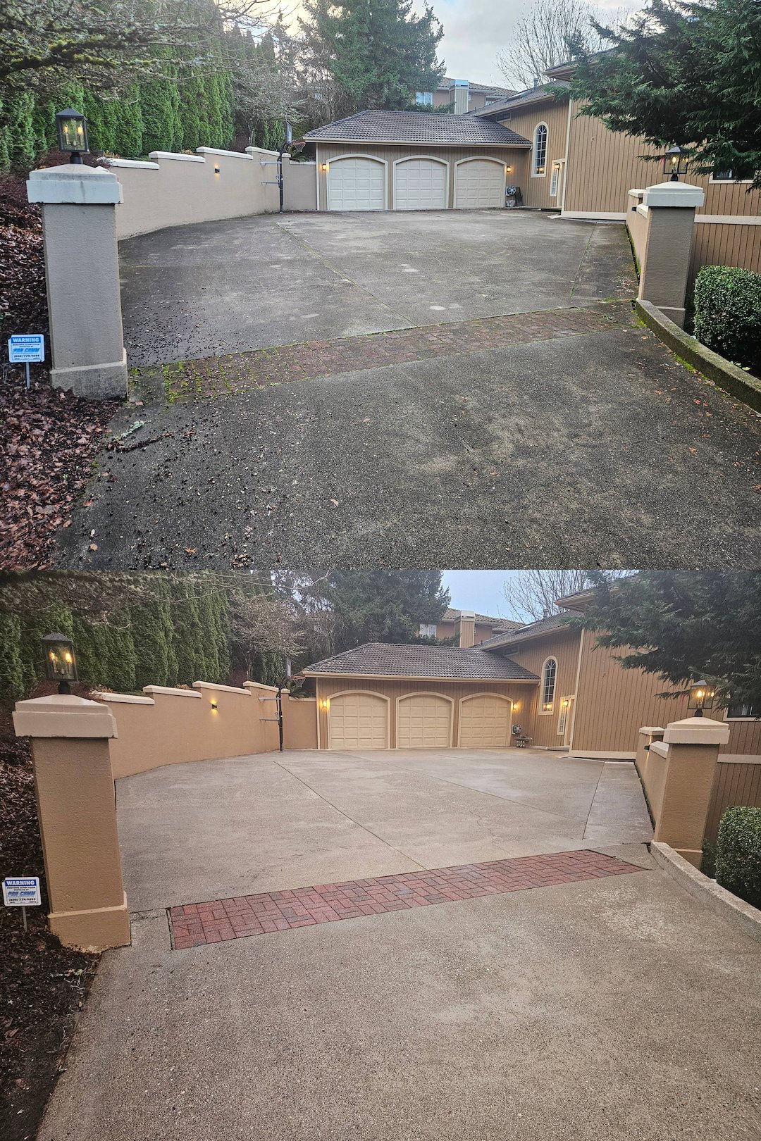 Driveway Washing And Stain Treatmemt For Home In Sammamish, WA